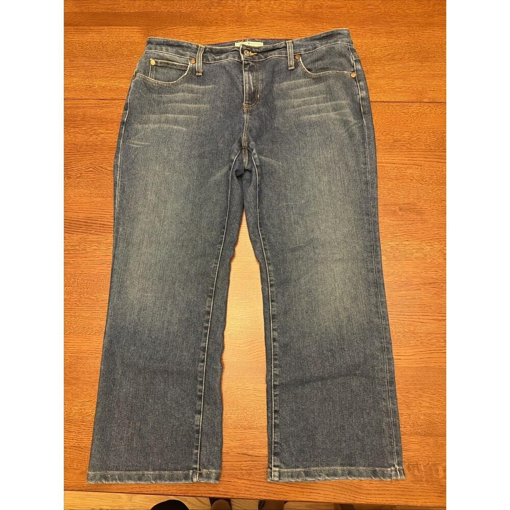 Tommy Hilfiger Denim Women’s Size 18 Straight Leg Jeans Medium Wash Vintage Y2K
